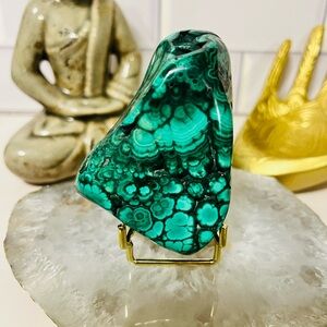 Stone of Transformation ✨ Polished Malachite Stone
